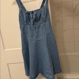 Denim Sleeveless Dress